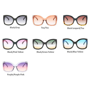 butterfly Sunglasses Women vintage  Brand Designer gradient sun glasses for female Feminine glasses UV400 oculos
