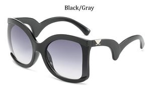butterfly Sunglasses Women vintage  Brand Designer gradient sun glasses for female Feminine glasses UV400 oculos