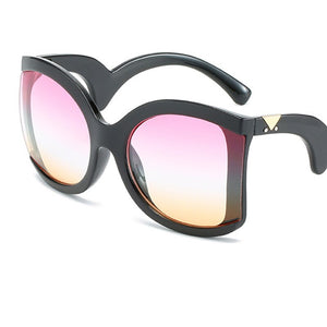 butterfly Sunglasses Women vintage  Brand Designer gradient sun glasses for female Feminine glasses UV400 oculos