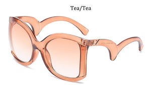 butterfly Sunglasses Women vintage  Brand Designer gradient sun glasses for female Feminine glasses UV400 oculos