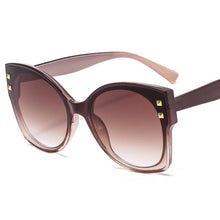 Load image into Gallery viewer, butterfly elegant sunglasses women oversized Frame  brand sunglasses men Beach Party gradient glasses  Oculos De