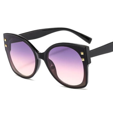 butterfly elegant sunglasses women oversized Frame  brand sunglasses men Beach Party gradient glasses  Oculos De