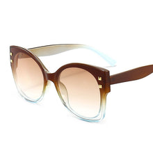 Load image into Gallery viewer, butterfly elegant sunglasses women oversized Frame  brand sunglasses men Beach Party gradient glasses  Oculos De