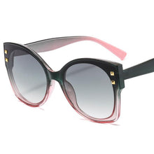 Load image into Gallery viewer, butterfly elegant sunglasses women oversized Frame  brand sunglasses men Beach Party gradient glasses  Oculos De