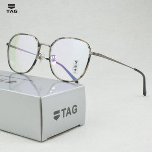 fashion myopia optical glasses frame women retro eye glasses frames for women Metal prescription computer spectacle frames 6004