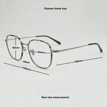 Load image into Gallery viewer, fashion myopia optical glasses frame women retro eye glasses frames for women Metal prescription computer spectacle frames 6004