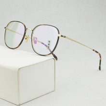 Load image into Gallery viewer, fashion myopia optical glasses frame women retro eye glasses frames for women Metal prescription computer spectacle frames 6004