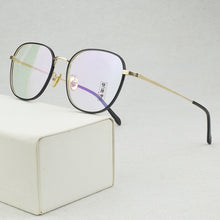 Load image into Gallery viewer, fashion myopia optical glasses frame women retro eye glasses frames for women Metal prescription computer spectacle frames 6004