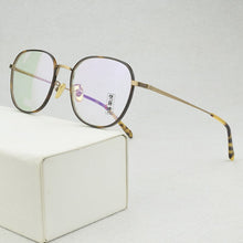 Load image into Gallery viewer, fashion myopia optical glasses frame women retro eye glasses frames for women Metal prescription computer spectacle frames 6004