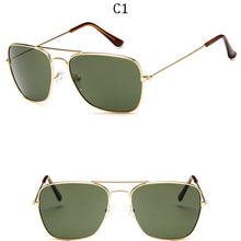 Load image into Gallery viewer, vintage 3136 caravan aviation style drive sunglasses classic men women driving polarized fishing