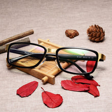 Carica l&#39;immagine nel visualizzatore di Gallery, frame eyeglasses square frame men woman optical plain glasses eyewear frames acetate flexible comfortable big face 1007