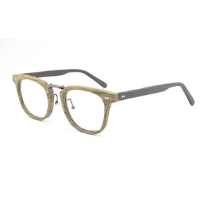 glasses frame TAG Hezekiah Brand 2023 retro imitation wood eyeglasses Myopia computer optical glasses prescription