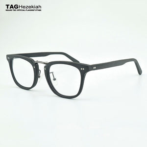 glasses frame TAG Hezekiah Brand 2023 retro imitation wood eyeglasses Myopia computer optical glasses prescription