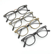 Load image into Gallery viewer, glasses frame TAG Hezekiah Brand 2023 retro imitation wood eyeglasses Myopia computer optical glasses prescription