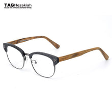 Load image into Gallery viewer, glasses frame eye glasses frames for men women 2023 Retro Italian imports of wood material myopia computer glasses Nerd