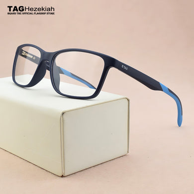 glasses frame men 2023 myopia computer TAG Brand TR90 spectacle frames women prescription square eye glasses frames for men Nerd