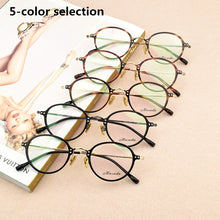 Load image into Gallery viewer, glasses frame women men 2023 Vintage round optical glasses frame Myopia computer radiation protection Retro eyeglasses frames