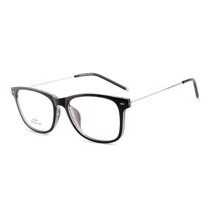 montature per occhiali Fade Color superfine tempio occhiali da vista occhiali ottico flessibile pianura leggerezza design degli occhiali prescrizione6005 