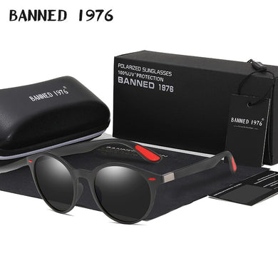 2023 TR 90 Polarized Men Sunglasses UV 400 Protection Brand Women Driving Sun Glasses For Man Shades