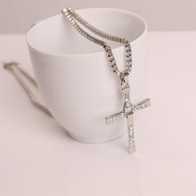 Load image into Gallery viewer, hot 2018 New Male Necklaces &amp; Pendants Fashion Movie jewelry The Fast and The Furious Toretto Men Classic CROSS Pendant Necklace