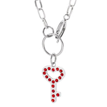 Load image into Gallery viewer, necklace she devil Women Igirl Heart Pendant Necklace Stainless Steel Harajuku Female Gothic Streetwear Chain Necklace