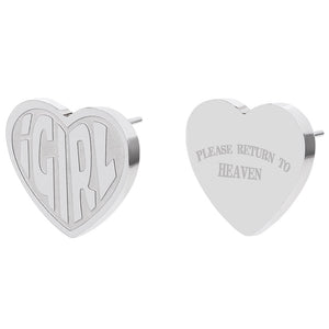 necklace she devil Women Igirl Heart Pendant Necklace Stainless Steel Harajuku Female Gothic Streetwear Chain Necklace