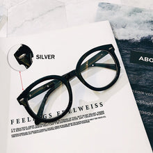 Load image into Gallery viewer, iboode 2023 Black Round Eyewear Frame Women Retro Big Optical Glasses Frame for Myopia Women Men Clear Lens Spectacles