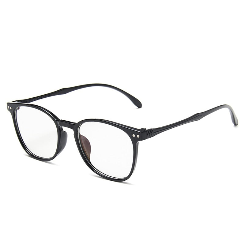 iboode Montatura per occhiali unisex anti luce blu per donna Uomo Montatura per occhiali semplice anti raggi blu Occhiali con lenti trasparenti 
