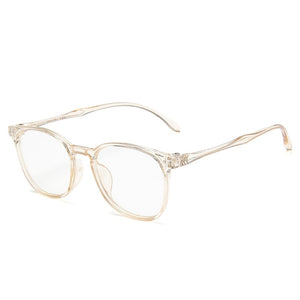 iboode Montatura per occhiali unisex anti luce blu per donna Uomo Montatura per occhiali semplice anti raggi blu Occhiali con lenti trasparenti 