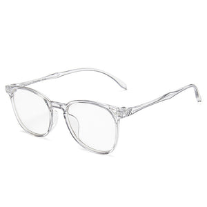 iboode Montatura per occhiali unisex anti luce blu per donna Uomo Montatura per occhiali semplice anti raggi blu Occhiali con lenti trasparenti 
