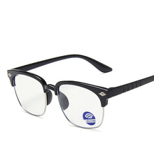 Carica l&#39;immagine nel visualizzatore di Gallery, iboode Occhiali per bambini Montatura per occhiali anti-blu Ray Quadrati trasparenti viola Occhiali ottici per PC Occhiali leggeri per occhiali Ragazza 