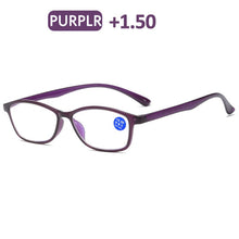 Load image into Gallery viewer, iboode Lightweight Reading Glasses Full Frame TR90 Flexible Anti Blue Light Eyeglasses For Women Men Diopter Eyewear +1.0 to 4.0