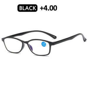 iboode Lightweight Reading Glasses Full Frame TR90 Flexible Anti Blue Light Eyeglasses For Women Men Diopter Eyewear +1.0 to 4.0