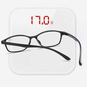 iboode Lightweight Reading Glasses Full Frame TR90 Flexible Anti Blue Light Eyeglasses For Women Men Diopter Eyewear +1.0 to 4.0