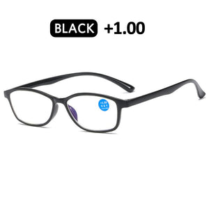 iboode Lightweight Reading Glasses Full Frame TR90 Flexible Anti Blue Light Eyeglasses For Women Men Diopter Eyewear +1.0 to 4.0