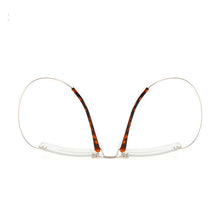 Load image into Gallery viewer, iboode Men Women Bifocal Reading Glasses Anti Blue Light Rimless Presbyopia Eyeglasses Computer Goggle Diopter +1.0 To +4.0