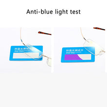 Load image into Gallery viewer, iboode Men Women Bifocal Reading Glasses Anti Blue Light Rimless Presbyopia Eyeglasses Computer Goggle Diopter +1.0 To +4.0