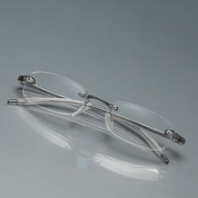 Carica l'immagine nel visualizzatore di Gallery, iboode Myopia Glasses Finished Men Women Ultralight Rimless Eyeglassers Diopter -1 1.5 2.0 2.5 3.0 3.5 Shortsighted Nearsighted