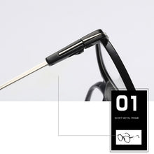 Load image into Gallery viewer, iboode Myopia Glasses Women Men Leopard Print Finished Myopia Eyeglasses Short-sight Eyewear Diopter -1.0 to -6.0