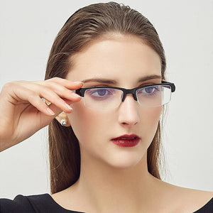 iboode Myopic Glasses Lens Black Frame Glasses Myopia -1.00 -1.50 -2.00 -2.50 -3.00 -3.50 -4.00 Diopter Myopic Reading Glasses