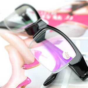 iboode Myopic Glasses Lens Black Frame Glasses Myopia -1.00 -1.50 -2.00 -2.50 -3.00 -3.50 -4.00 Diopter Myopic Reading Glasses