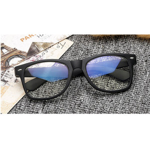 iboode Retro Square Computer Glasses Frame for Women Men Spectacle Optical Myopia Eye Glasses Frame Nerd Galsses Frames