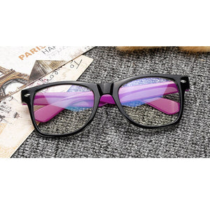 iboode Retro Square Computer Glasses Frame for Women Men Spectacle Optical Myopia Eye Glasses Frame Nerd Galsses Frames