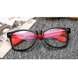 iboode Retro Square Computer Glasses Frame for Women Men Spectacle Optical Myopia Eye Glasses Frame Nerd Galsses Frames