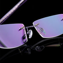 Load image into Gallery viewer, iboode Ultra-light Rimless Glasses Frame glasses Women Vintage Classic Square Frame Titanium Men Optical Myopia Spectacle Frame