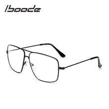Load image into Gallery viewer, iboode Vintage Gold Metal Glasses Frame Women Men Anti-blue Light Classic Square Optical Lens Eyewear Spectacle Unisex Sunglass