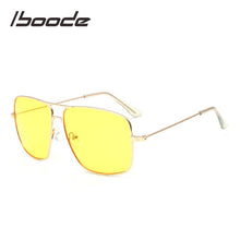 Load image into Gallery viewer, iboode Vintage Gold Metal Glasses Frame Women Men Anti-blue Light Classic Square Optical Lens Eyewear Spectacle Unisex Sunglass