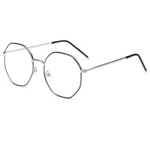 Load image into Gallery viewer, iboode Vintage Metal Irregular Polygon Frame Glasses Women Men Anti Blue Light Eyeglasses Computer Goggle Unisex Eyewear Mirror