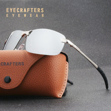 Load image into Gallery viewer, imless Metal Glasses Eyewear Orange Mens UV400 Polarized Sunglasses Sports Driving Mirrored Sunglasses 3043DM