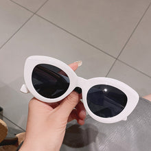 Load image into Gallery viewer, ins Popular Cat Eye Women Sunglasses Retro Jelly Color Shades UV400 Eyewear Men Green Pink Purple Sun Glasses